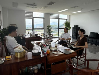 协会走访星妃生物，共话美妆电商创新发展